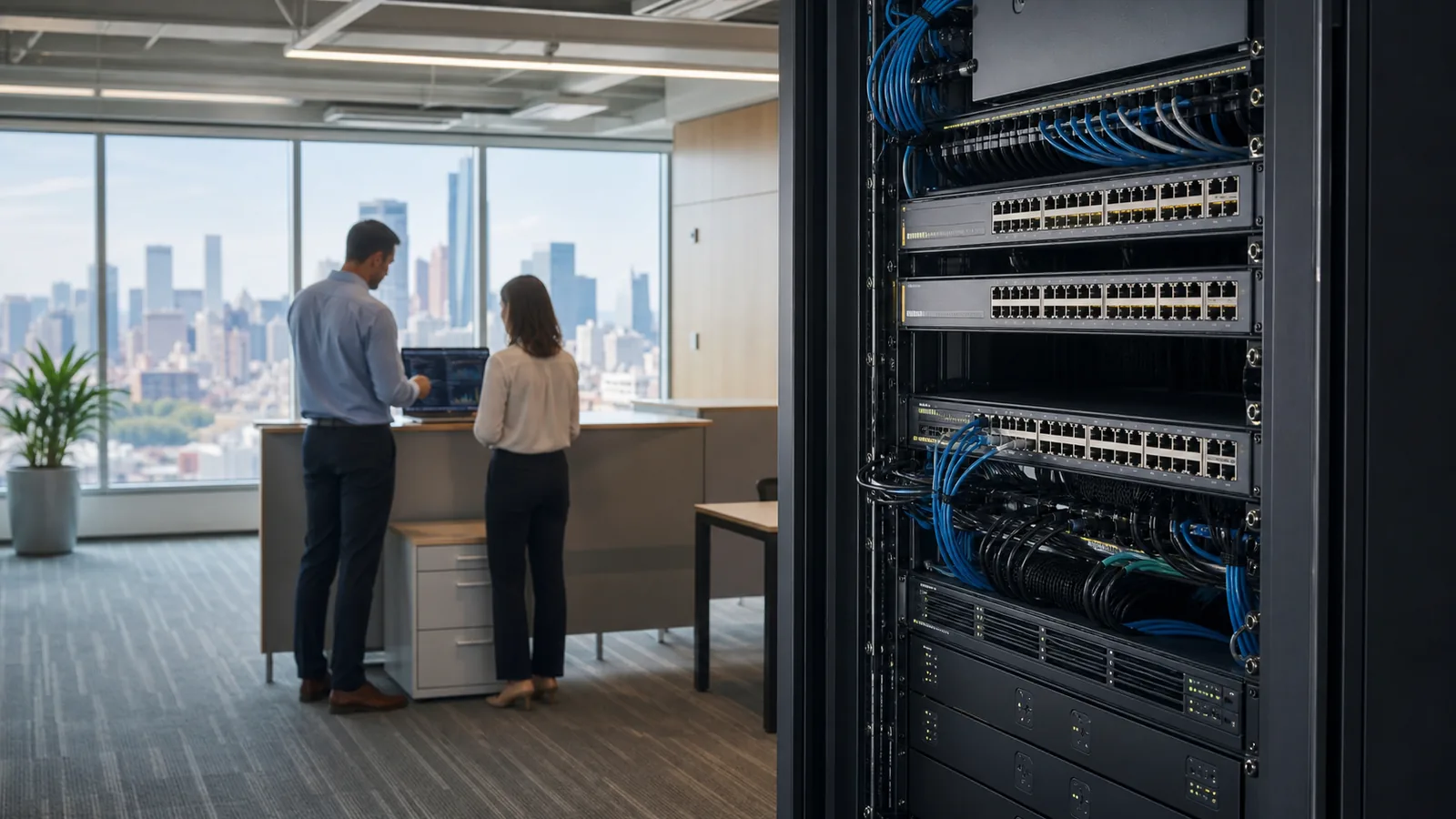 Phone Service NYC team planning business voice and call-flow operations around a Suffolk County workflow for AI MSP Suffolk County — NYC Phone Service Resilience